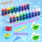 Aqua Water Fairy Gel Kit, Handmade Magic Gel Elf Water Toy, Creative Squishy Maker Toy with 20 Magic Gel and 16 Shape Molds, Birthday Gifts Crafts&Art DIY Kit for Kids 4 5 6 7 8 Years Old